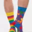 Lifestyle foto Chaussettes rigolotes Amour multicolore
