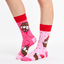 Lifestyle foto Calzini Buonumore Cupcake rosa
