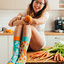 Lifestyle foto Chaussettes rigolotes Lapin et carotte
