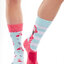 Obrázok produktu Весели чорапи Заплетено фламинго
