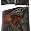 Výprodej Povlečení na dvoulůžko Spiral Direct Dračí král