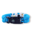 Výpredaj Modro-biely Paracord náramok Kamilky 