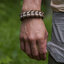 Lifestyle foto Bracelet en paracorde sableux, coyote et noir Accelerator