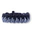 Geschenktipp Graues und schwarzes Paracord-Armband Half
