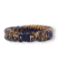 Lifestyle-Foto Geflecktes oranges Paracord-Armband Fisch