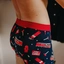 Suchen Sie ein originelles und außergewöhliches Geschenk? überrascht den Beschenkten sicher Lustige Boxershorts für Männer Feuerwehrmann
