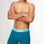 Lifestyle foto Petrolejovo modré pánske boxerky