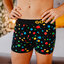 Pre dokonalý a originálny outfit Men's Trunks Neon Dots