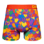 Pre dokonalý a originálny outfit Boxers justos alegres de homem Amor Colorido