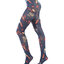 Obrázok produktu Dámske vzorované pančuchové nohavice Halloween symboly