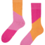 Pre dokonalý a originálny outfit Raspberry Pink Regular Socks ZigZag