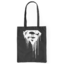 Potešte sa týmto kúskom Dedoles Canvas Tote Bag Superman™ Black and White Logo
