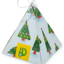 Ajándék tipp Illatosított piramis ajándékdoboz Karácsonyfa