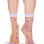 Rabatt Lustige Nylonsocken Lavendel