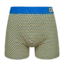 Výpredaj Plave i žute muške bokserice s uzorkom