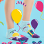 Obrázok produktu Kids' Ankle Socks Party