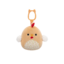 Hľadáte originálny a nezvyčajný darček? Obdarovaného zaručene prekvapí Squishmallows con clip-on Rutie il galletto marrone con pancia floreale, 9 cm