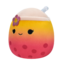 ОТСТЪПКА Плюшена играчка Squishmallows с две лица, Бъбъл чай и ананас, 13 см