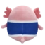 Lifestyle foto Squishmallows Aksolotl Archie z nogometnim dresom, 20 cm