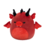 Eredeti ajándék a Dedolestől SQUISHMALLOWS Salami, a piros sárkány, 20 cm