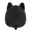 Potešte sa týmto kúskom Dedoles Peluche Squishmallows de 20 cm Eponine le chat noir au ventre duveteux bleu néon et aux oreilles scintillantes
