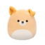 Potešte sa týmto kúskom Dedoles Squishmallows Cooper il cane fulvo con la pancia bianca, 30 cm