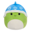 Eredeti ajándék a Dedolestől SQUISHMALLOWS Danny, a dinoszaurusz sapkában, 20 cm