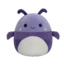 Výpredaj SQUISHMALLOWS Fialový chrobáčik Axel, 20 cm