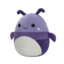 Hľadáte originálny a nezvyčajný darček? Obdarovaného zaručene prekvapí SQUISHMALLOWS Fialový chrobáčik Axel, 20 cm
