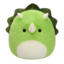 Lifestyle foto Плюшена играчка Squishmallows Fuzzamallows, Зеленият трицератопс Тристан, 30 см