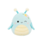 Tip na darček Плюшена играчка Squishmallows, Синият намигащ скакалец Джилес с цветя, 20 см