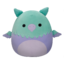 Výnimočný darček od Dedoles Плюшена играчка Squishmallows, синьо-лилавият грифон Минерва, 30 см