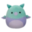 Výnimočný darček od Dedoles Squishmallows svijetloplavi i ljubičasti griffin Minerva, 30 cm