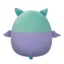 Obrázok produktu Плюшена играчка Squishmallows, синьо-лилавият грифон Минерва, 30 см