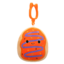 Hľadáte originálny a nezvyčajný darček? Obdarovaného zaručene prekvapí Squishmallows con clip-on Jay la ciambella con glassa arancione spruzzata di viola, 9 cm