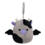 Hľadáte originálny a nezvyčajný darček? Obdarovaného zaručene prekvapí Squishmallows Clip-On Bridgette – netopirjeva krava, 9 cm