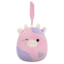 Geschenktipp Squishmallows Clip-On Patty die zwinkernde rosa und lila Kuh, 9 cm