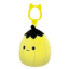 Obrázok produktu Ключодържател Squishmallows Неоновозелената тиква с черна дръжка Уолт, 9 см