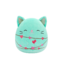 Výnimočný darček od Dedoles Squishmallows Charisma il gatto color menta, 20 cm