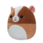 Lifestyle photo Squishmallows Garret Brown and White Guinea Pig, 20 cm