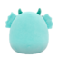 Lifestyle foto Плюшена играчка Squishmallows Синьозеленото блатно чудовище с петнисто коремче и фибичка с прилеп Добродушко, 20 см