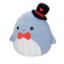 Foto SQUISHMALLOWS Samir, a bálna, 20 cm