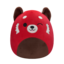 Potešte sa týmto kúskom Dedoles SQUISHMALLOWS Žmurkajúca panda červená Cici, 20 cm