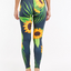 Looking for an original and unusual gift? The gifted person will surely surprise with Gym Leggings Sunflower & Leaves