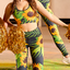 Gift idea Gym Leggings Sunflower & Leaves