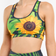 Gift idea Gym Top Sunflower & Leaves