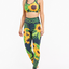 Sale Gym Top Sunflower & Leaves