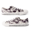 Tip na darček Scarpe di tela Buonumore Macchie bianche e nere