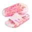 Výprodej Dámské pantofle na platformě Růžový mramor