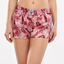 Potešte sa týmto kúskom Dedoles Women's Boxer Shorts Pink Leaves